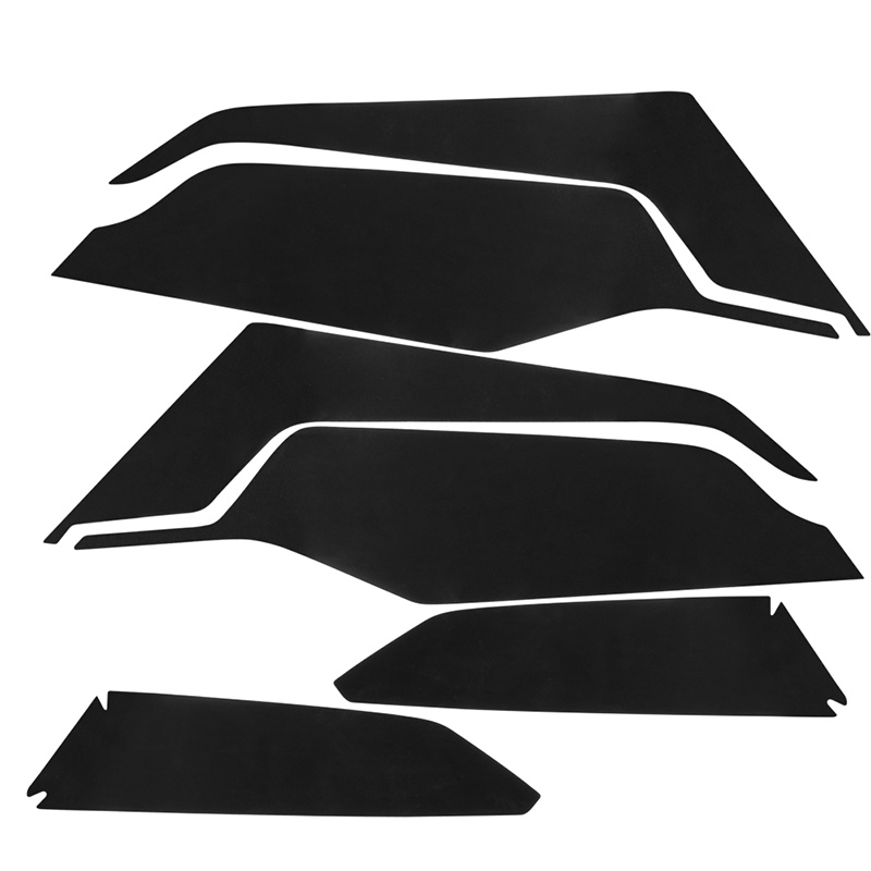 DS20230205-A-1 PANICAL Gold Wing TPU Turn Signal Tint Film deep black pre-cut front and rear set for Honda GL1800 F6B 2018-2026