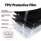 PANICAL Gold Wing TPU Turn Signal Tint Film multi-layer deep black protective film structure