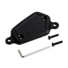 Gold Wing Front Brake Reservoir Extension Mount Base by PANICAL, black CNC aluminum right-side mount for 2018-2026 GL1800 models
