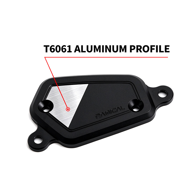 PANICAL Gold Wing clutch reservoir extension mount base CNC machined aluminum material detail
